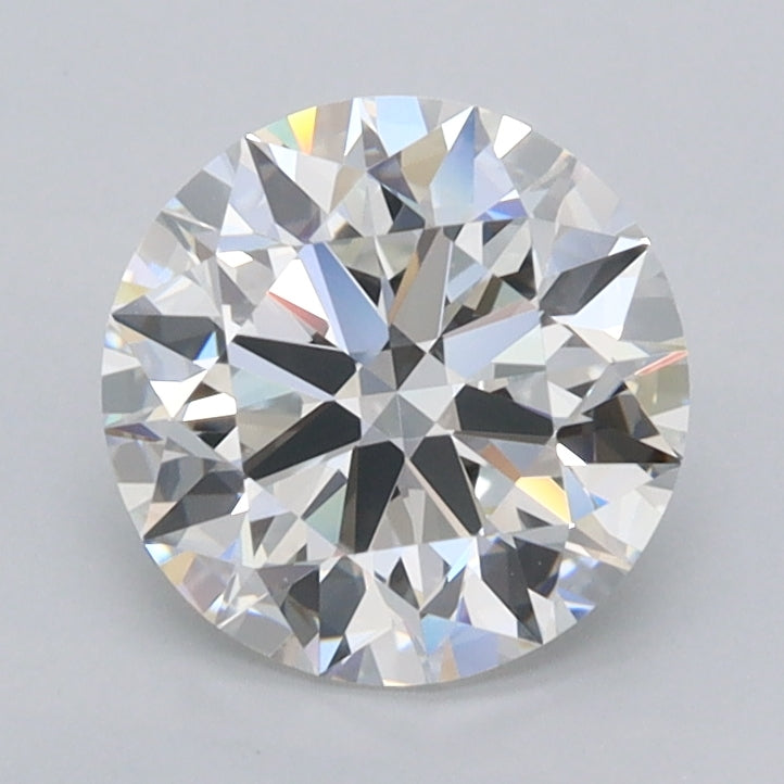 1.52 Carat Round Shaped, Ideal Cut, F Color, FL Clarity, IGI Certified Lab Grown Diamond