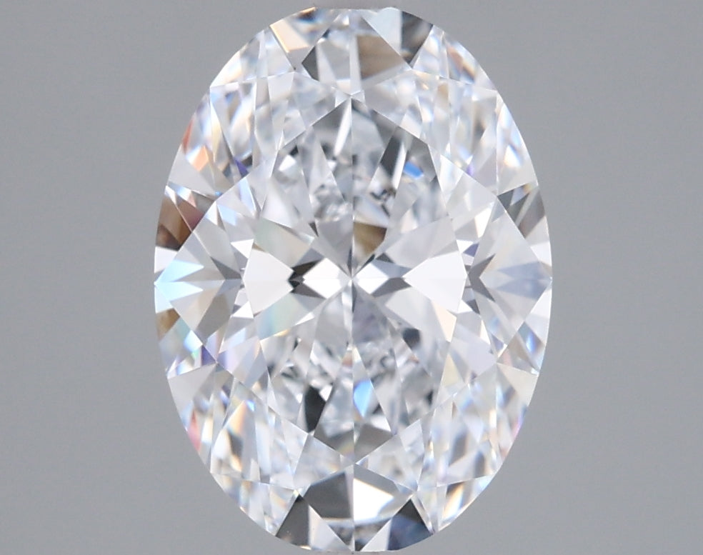 2.60 Carat Oval Shaped, Ideal Cut, E Color, VVS1 Clarity, IGI Certified Lab Grown Diamond