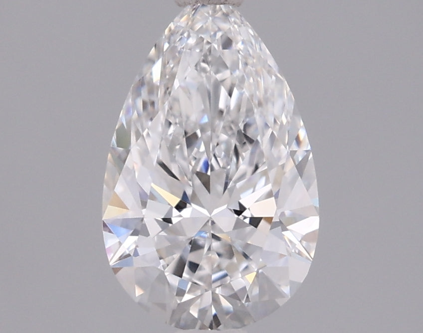 1.01 Carat Pear Shaped, Ideal Cut, D Color, VVS1 Clarity, IGI Certified Lab Grown Diamond