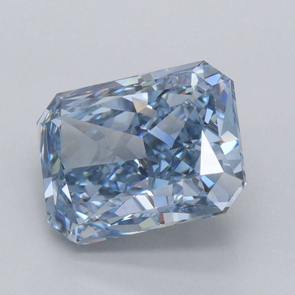 3.07 Carat Radiant Shaped, Excellent Cut, VVS1 Clarity, IGI Certified Lab Grown Diamond