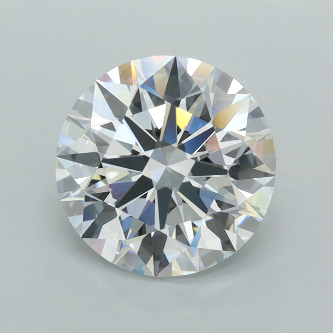 3.83 Carat Round Shaped, Ideal Cut, D Color, FL Clarity, IGI Certified Lab Grown Diamond