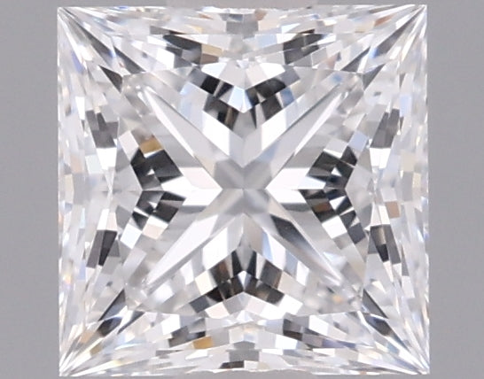 0.83 Carat Princess Shaped, Ideal Cut, D Color, IF Clarity, IGI Certified Lab Grown Diamond