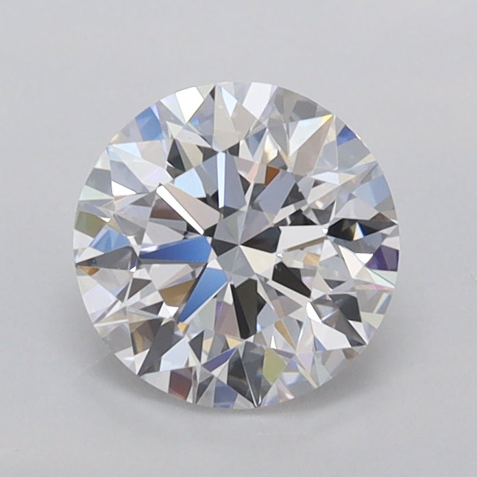 1.01 Carat Round Shaped, Ideal Cut, D Color, FL Clarity, IGI Certified Lab Grown Diamond