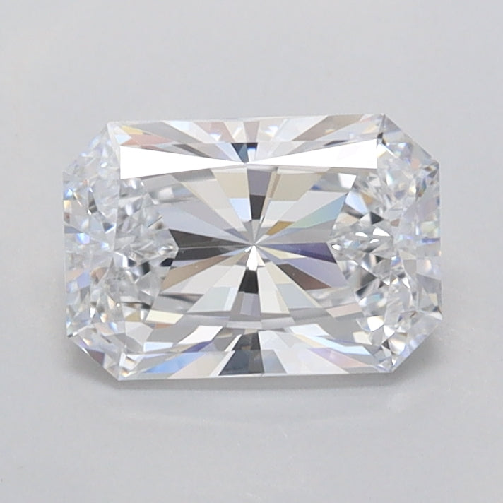 0.93 Carat Radiant Shaped, Ideal Cut, E Color, IF Clarity, IGI Certified Lab Grown Diamond