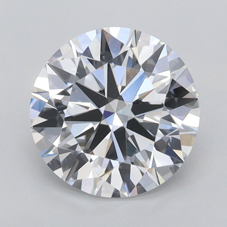 1.52 Carat Round Shaped, Ideal Cut, D Color, FL Clarity, IGI Certified Lab Grown Diamond