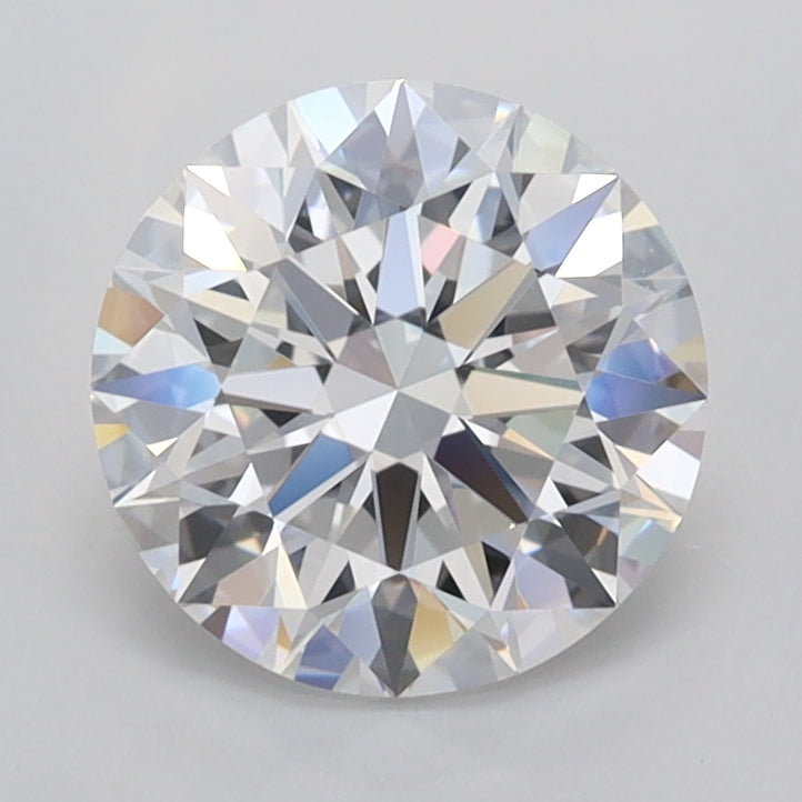 1.58 Carat Round Shaped, Ideal Cut, E Color, FL Clarity, IGI Certified Lab Grown Diamond