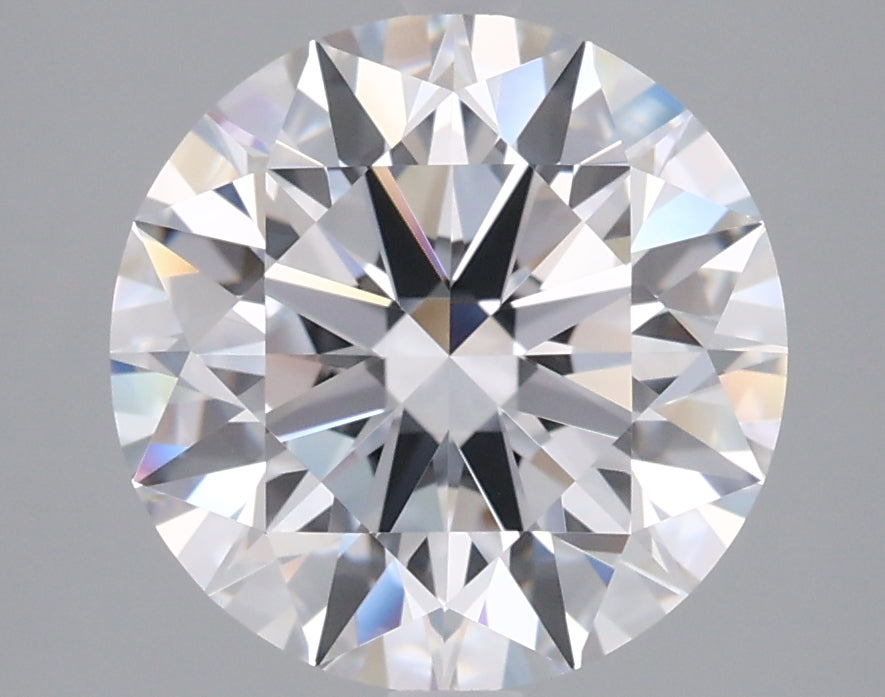 3.07 Carat Round Shaped, Ideal Cut, D Color, VVS1 Clarity, IGI Certified Lab Grown Diamond