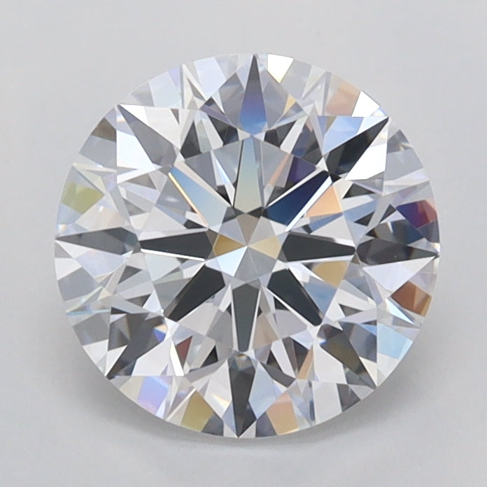 1.56 Carat Round Shaped, Ideal Cut, D Color, FL Clarity, IGI Certified Lab Grown Diamond