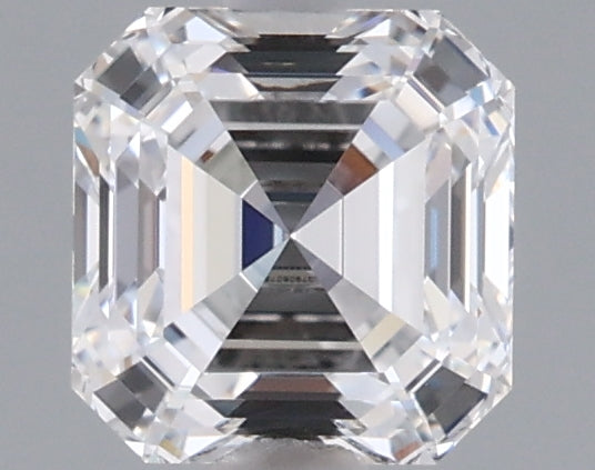 0.94 Carat Asscher Shaped, Ideal Cut, D Color, VVS1 Clarity, IGI Certified Lab Grown Diamond