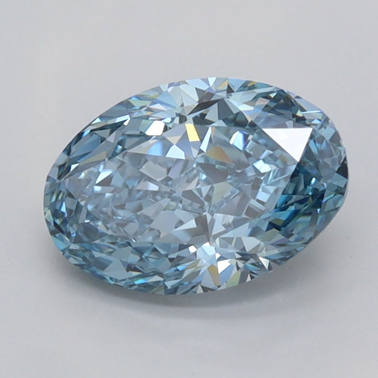 1.56 Carat Oval Shaped, Very Good Cut, FL Clarity, IGI Certified Lab Grown Diamond