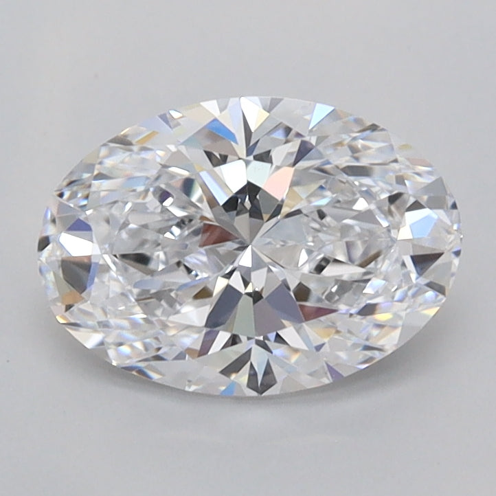 1.16 Carat Oval Shaped, Ideal Cut, D Color, FL Clarity, IGI Certified Lab Grown Diamond