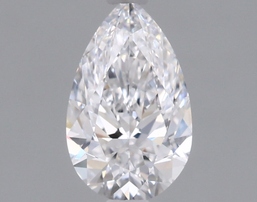0.97 Carat Pear Shaped, Excellent Cut, D Color, VVS1 Clarity, IGI Certified Lab Grown Diamond