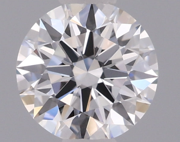 0.52 Carat Round Shaped, Ideal Cut, D Color, FL Clarity, IGI Certified Lab Grown Diamond