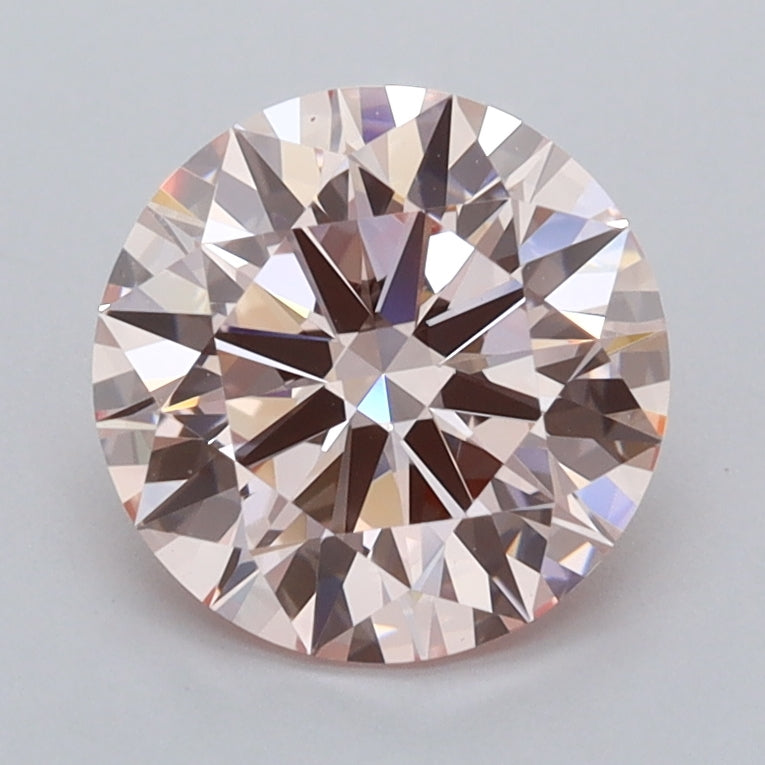 1.77 Carat Round Shaped, Ideal Cut, VVS2 Clarity, IGI Certified Lab Grown Diamond