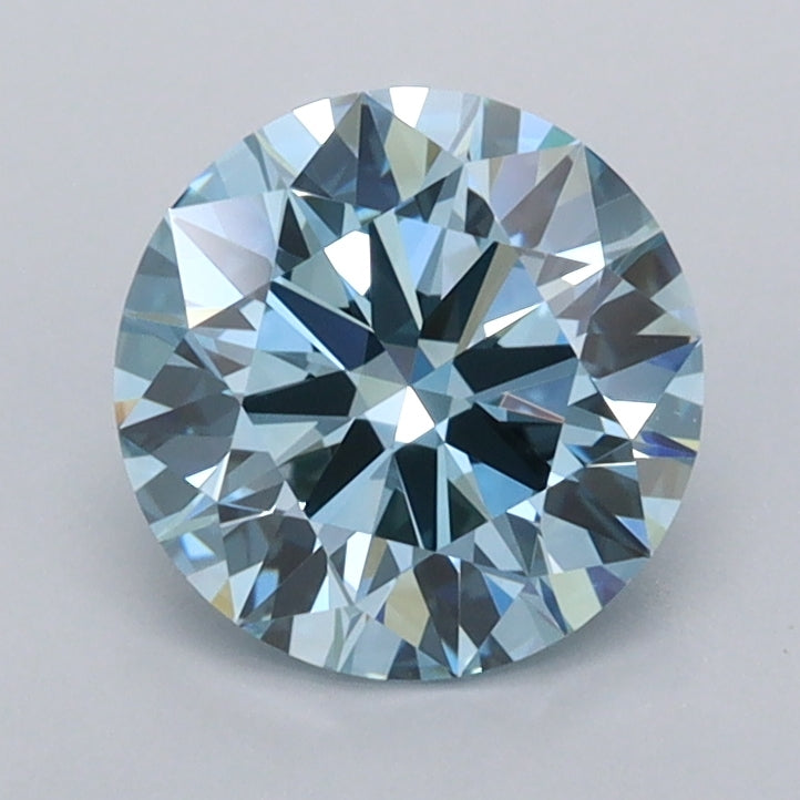 1.39 Carat Round Shaped, Ideal Cut, VS1 Clarity, IGI Certified Lab Grown Diamond