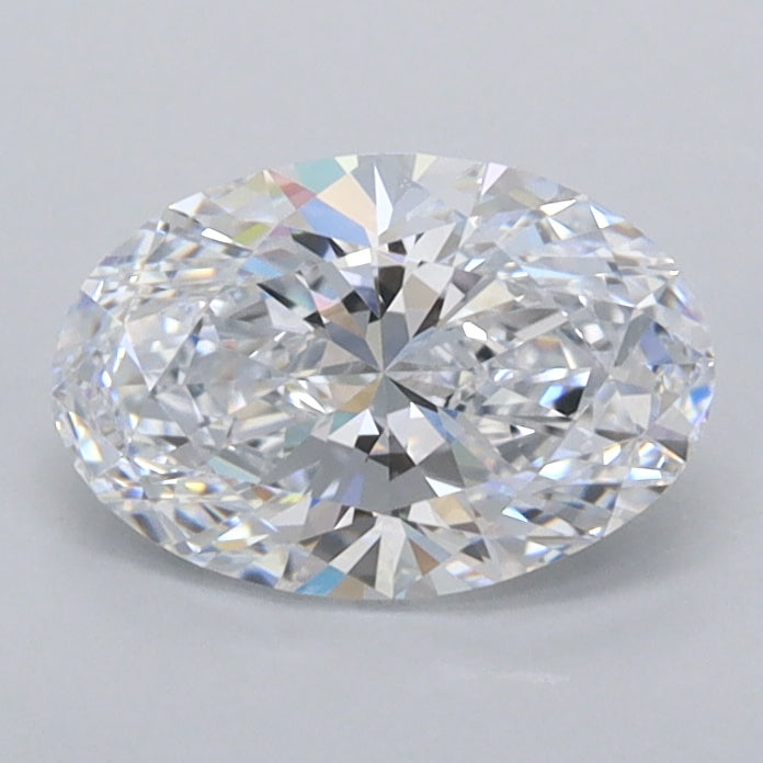 1.03 Carat Oval Shaped, Ideal Cut, D Color, IF Clarity, IGI Certified Lab Grown Diamond