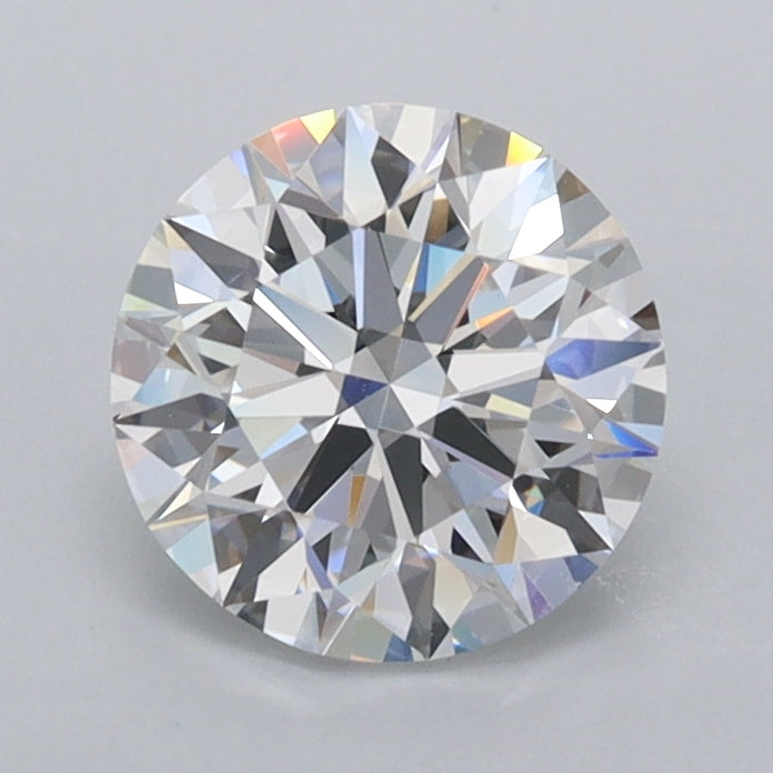 1.22 Carat Round Shaped, Ideal Cut, D Color, FL Clarity, IGI Certified Lab Grown Diamond