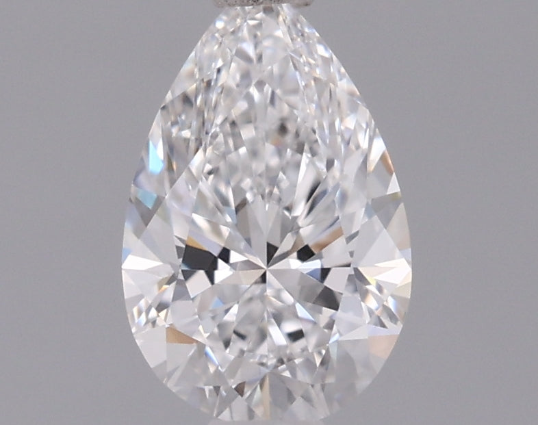 0.72 Carat Pear Shaped, Excellent Cut, D Color, VVS2 Clarity, IGI Certified Lab Grown Diamond