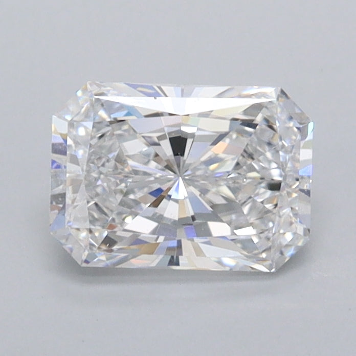 0.90 Carat Radiant Shaped, Ideal Cut, D Color, FL Clarity, IGI Certified Lab Grown Diamond