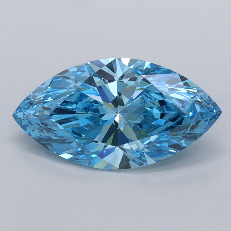 1.39 Carat Marquise Shaped, Ideal Cut, IF Clarity, IGI Certified Lab Grown Diamond