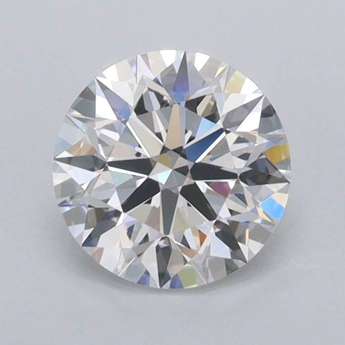 1.07 Carat Round Shaped, Ideal Cut, D Color, FL Clarity, IGI Certified Lab Grown Diamond