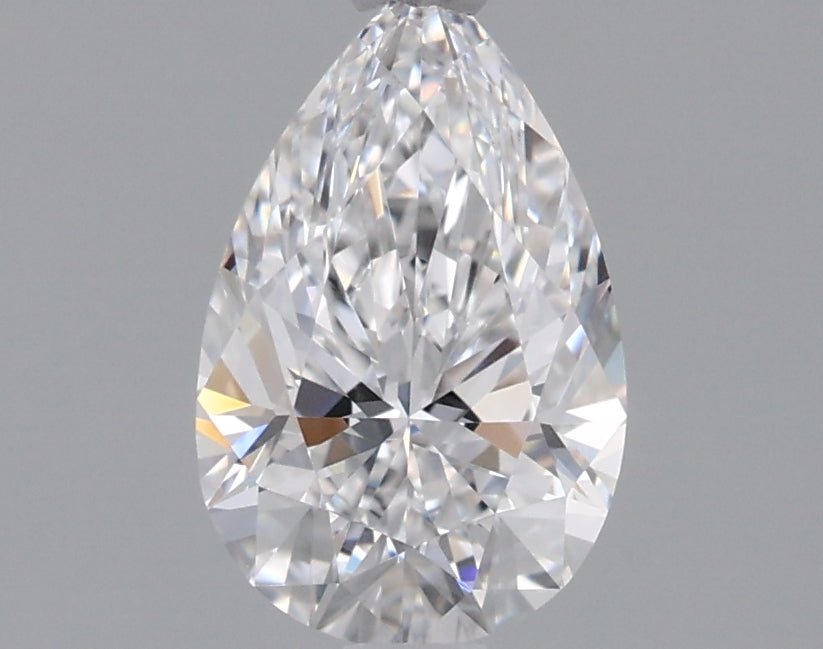 0.96 Carat Pear Shaped, Ideal Cut, D Color, VVS2 Clarity, IGI Certified Lab Grown Diamond