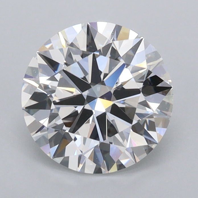 1.37 Carat Round Shaped, Ideal Cut, D Color, FL Clarity, IGI Certified Lab Grown Diamond
