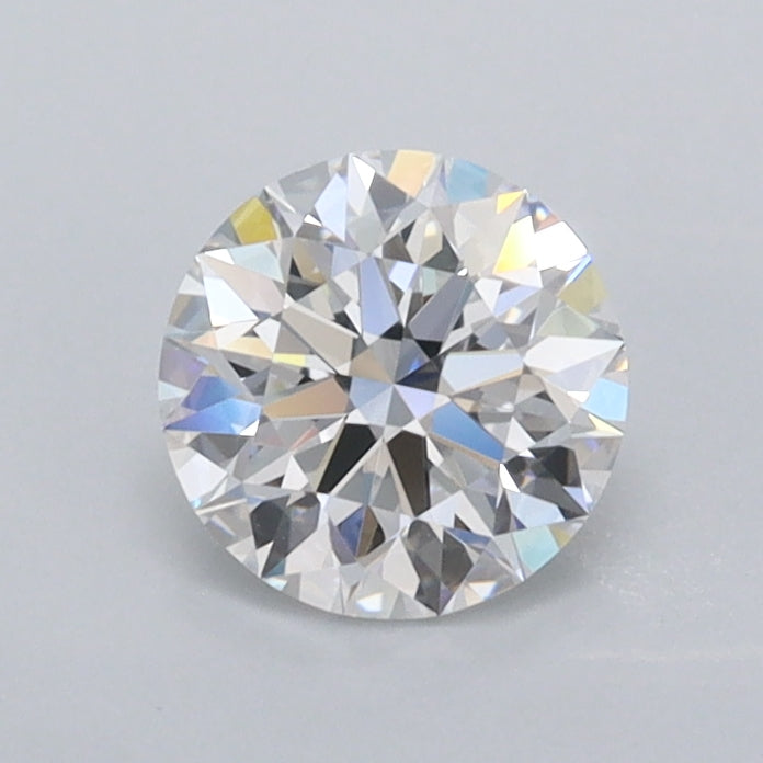 0.69 Carat Round Shaped, Ideal Cut, D Color, FL Clarity, IGI Certified Lab Grown Diamond