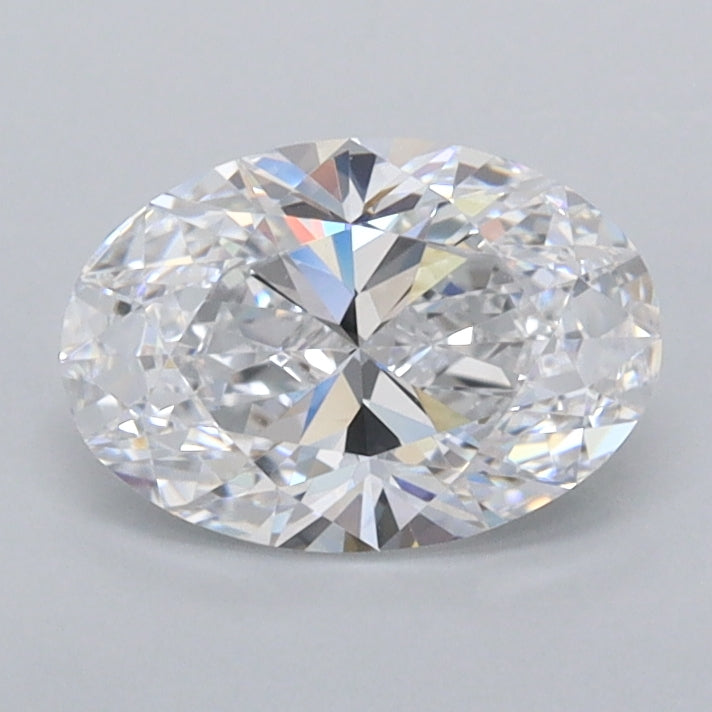 0.99 Carat Oval Shaped, Ideal Cut, D Color, FL Clarity, IGI Certified Lab Grown Diamond