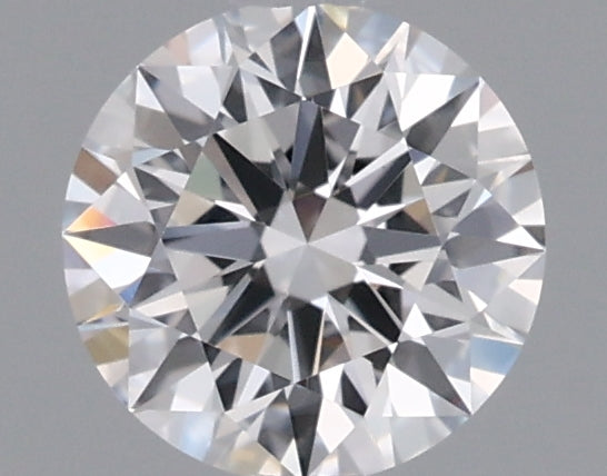 0.58 Carat Round Shaped, Ideal Cut, D Color, VVS2 Clarity, IGI Certified Lab Grown Diamond