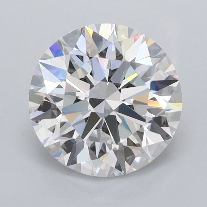 1.39 Carat Round Shaped, Ideal Cut, D Color, FL Clarity, IGI Certified Lab Grown Diamond