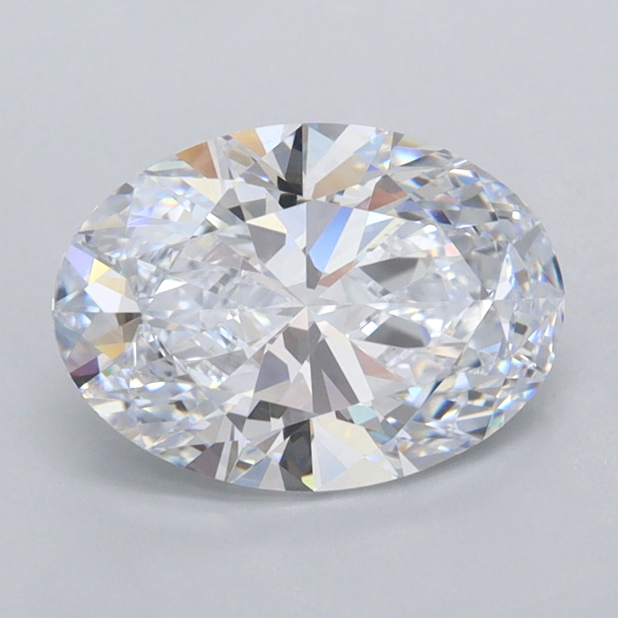 1.89 Carat Oval Shaped, Ideal Cut, D Color, FL Clarity, IGI Certified Lab Grown Diamond