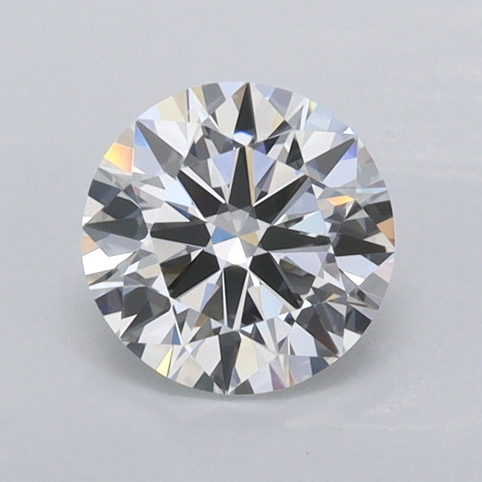 0.85 Carat Round Shaped, Ideal Cut, D Color, IF Clarity, IGI Certified Lab Grown Diamond