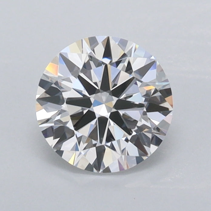 0.89 Carat Round Shaped, Ideal Cut, D Color, IF Clarity, IGI Certified Lab Grown Diamond