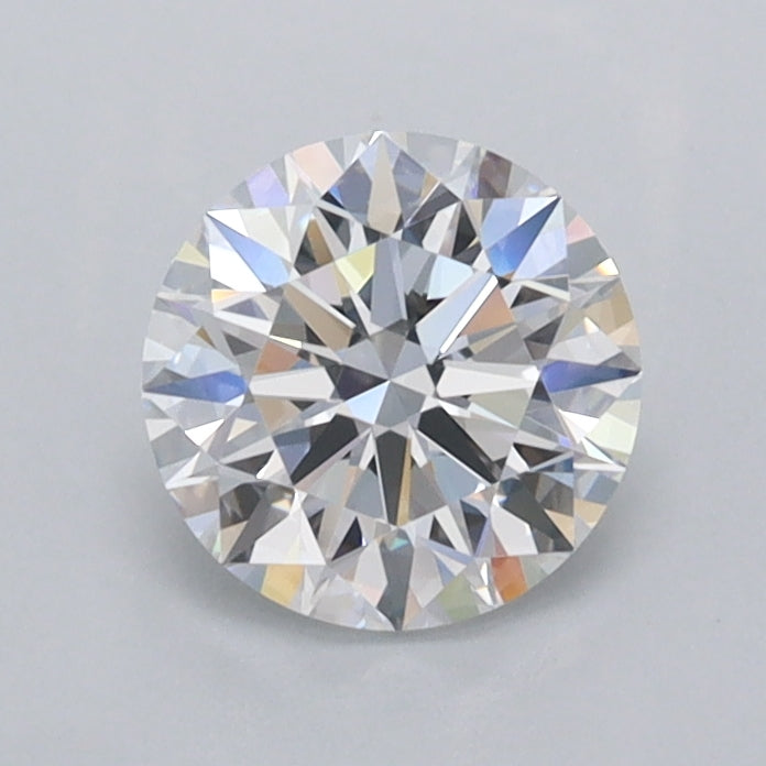 0.90 Carat Round Shaped, Ideal Cut, D Color, FL Clarity, IGI Certified Lab Grown Diamond