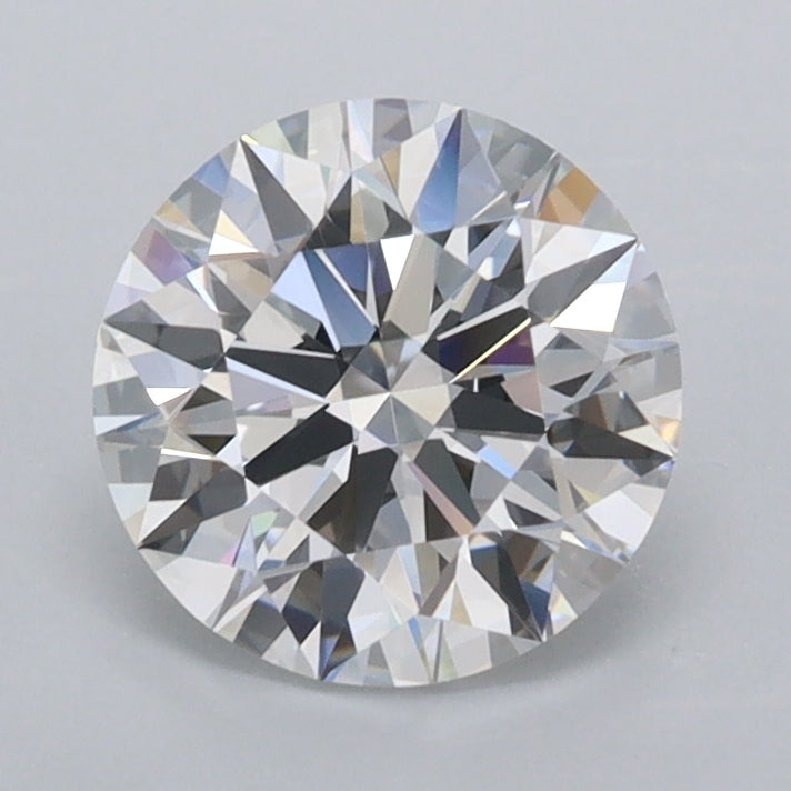 1.39 Carat Round Shaped, Ideal Cut, D Color, FL Clarity, IGI Certified Lab Grown Diamond