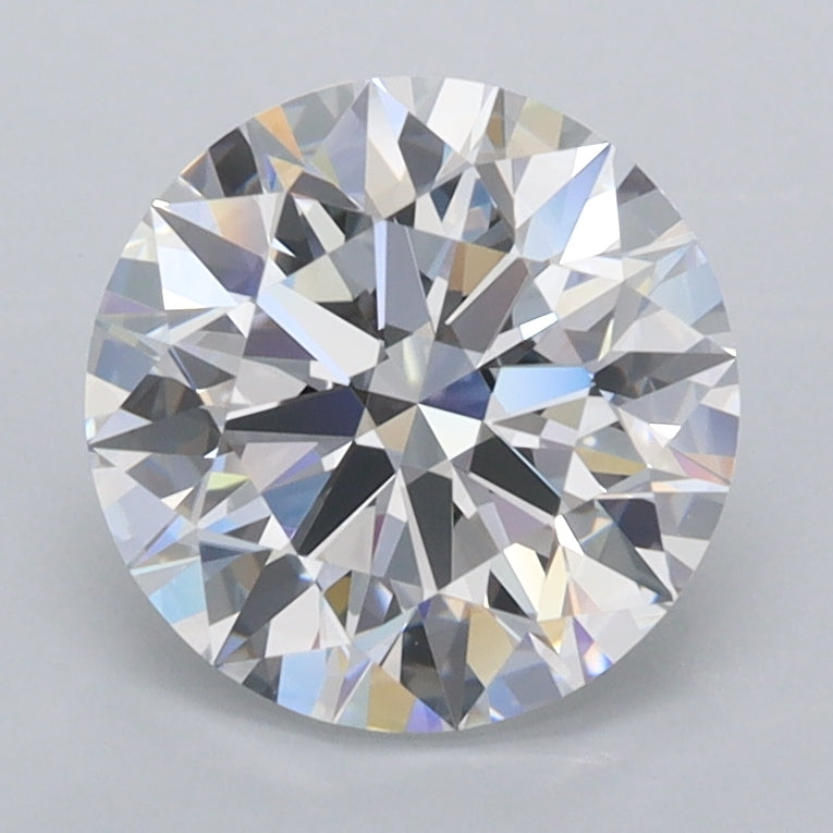 2.13 Carat Round Shaped, Excellent Cut, D Color, FL Clarity, IGI Certified Lab Grown Diamond