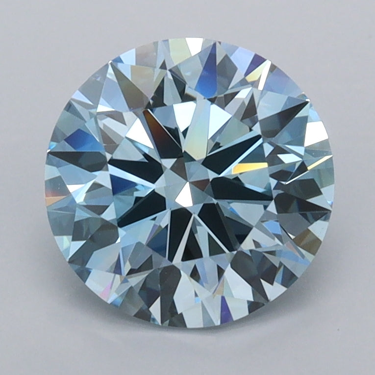1.91 Carat Round Shaped, Ideal Cut, VVS1 Clarity, IGI Certified Lab Grown Diamond