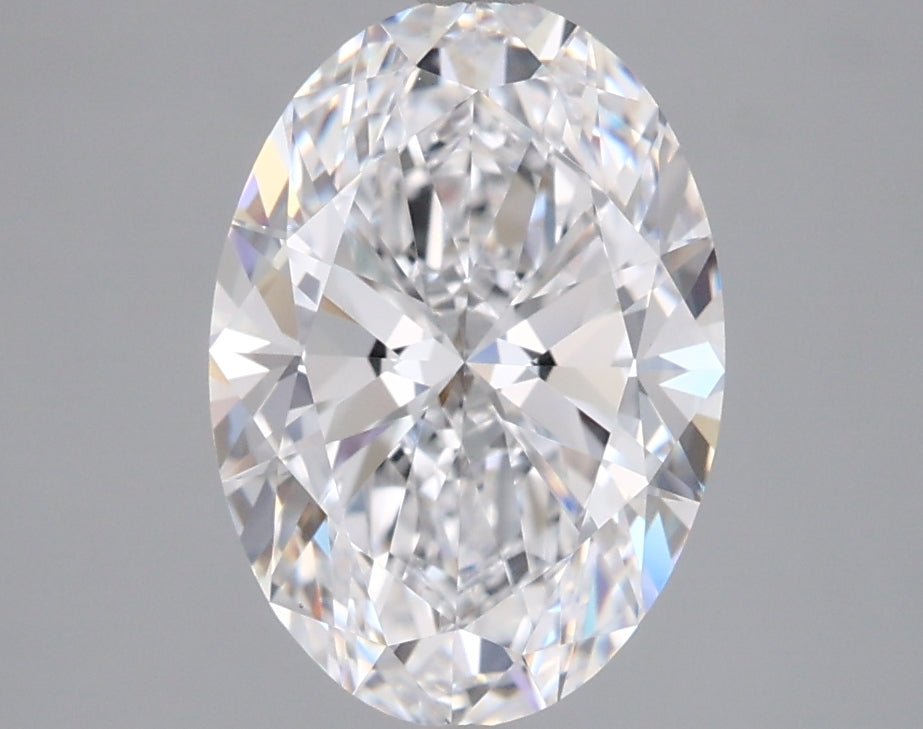 2.57 Carat Oval Shaped, Excellent Cut, D Color, FL Clarity, IGI Certified Lab Grown Diamond