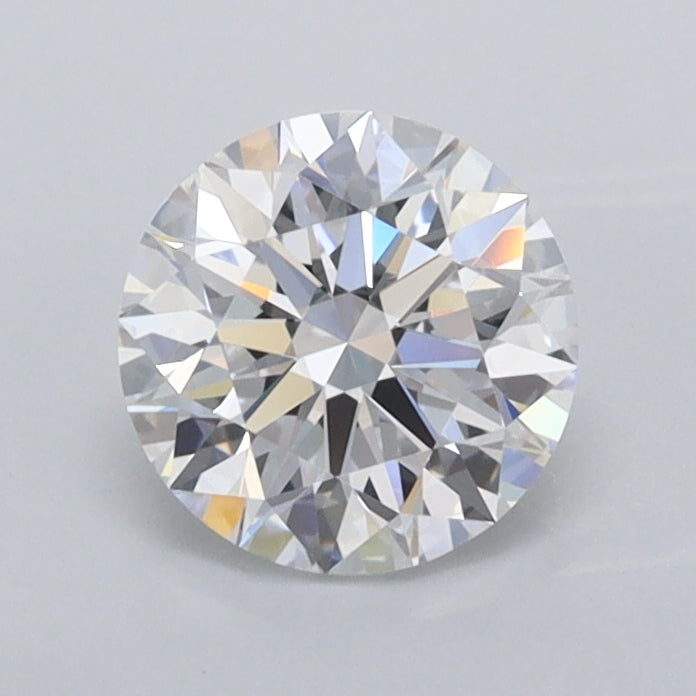 0.86 Carat Round Shaped, Ideal Cut, D Color, FL Clarity, IGI Certified Lab Grown Diamond