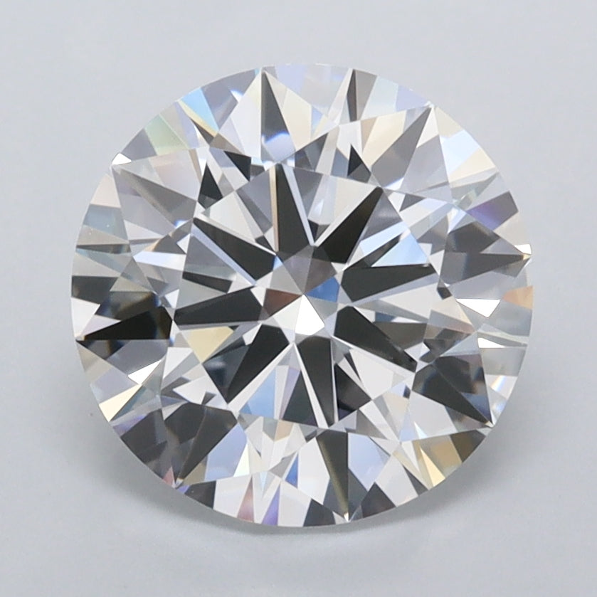 2.50 Carat Round Shaped, Excellent Cut, D Color, FL Clarity, IGI Certified Lab Grown Diamond
