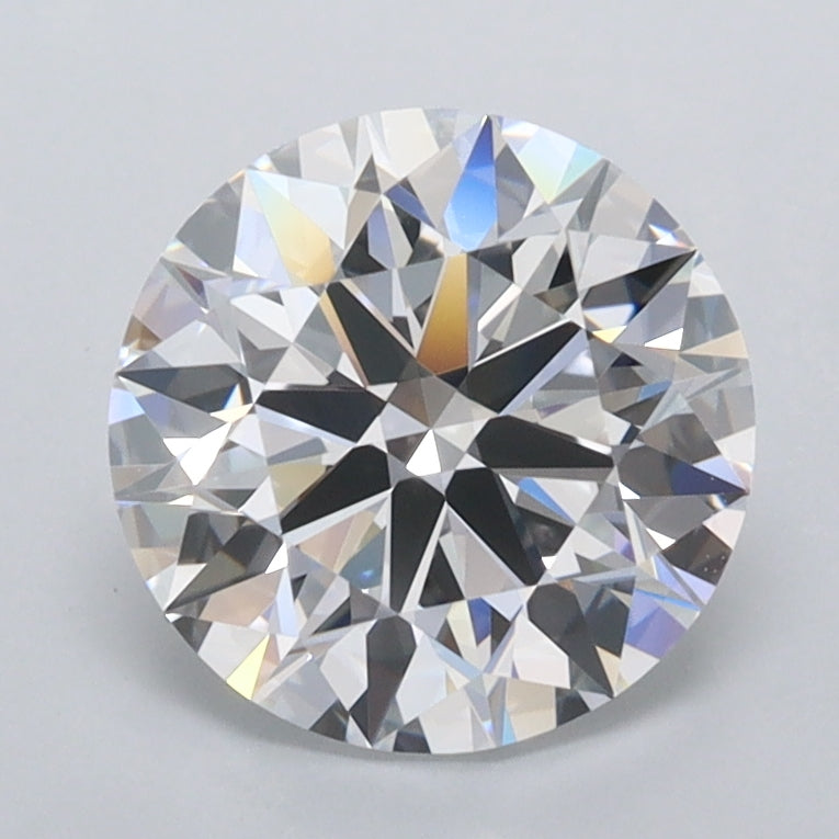 1.89 Carat Round Shaped, Ideal Cut, D Color, FL Clarity, IGI Certified Lab Grown Diamond