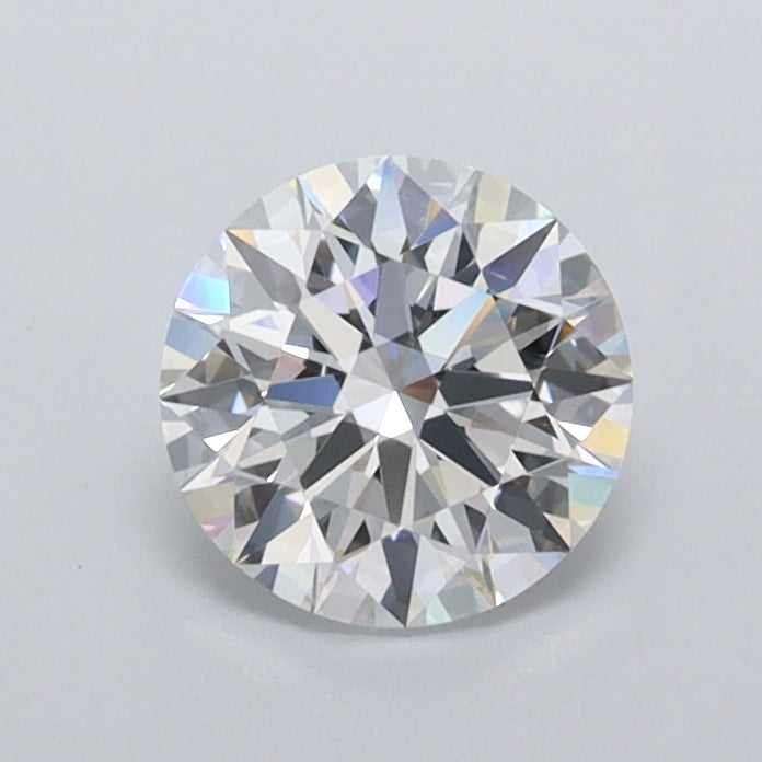 0.76 Carat Round Shaped, Ideal Cut, D Color, FL Clarity, IGI Certified Lab Grown Diamond