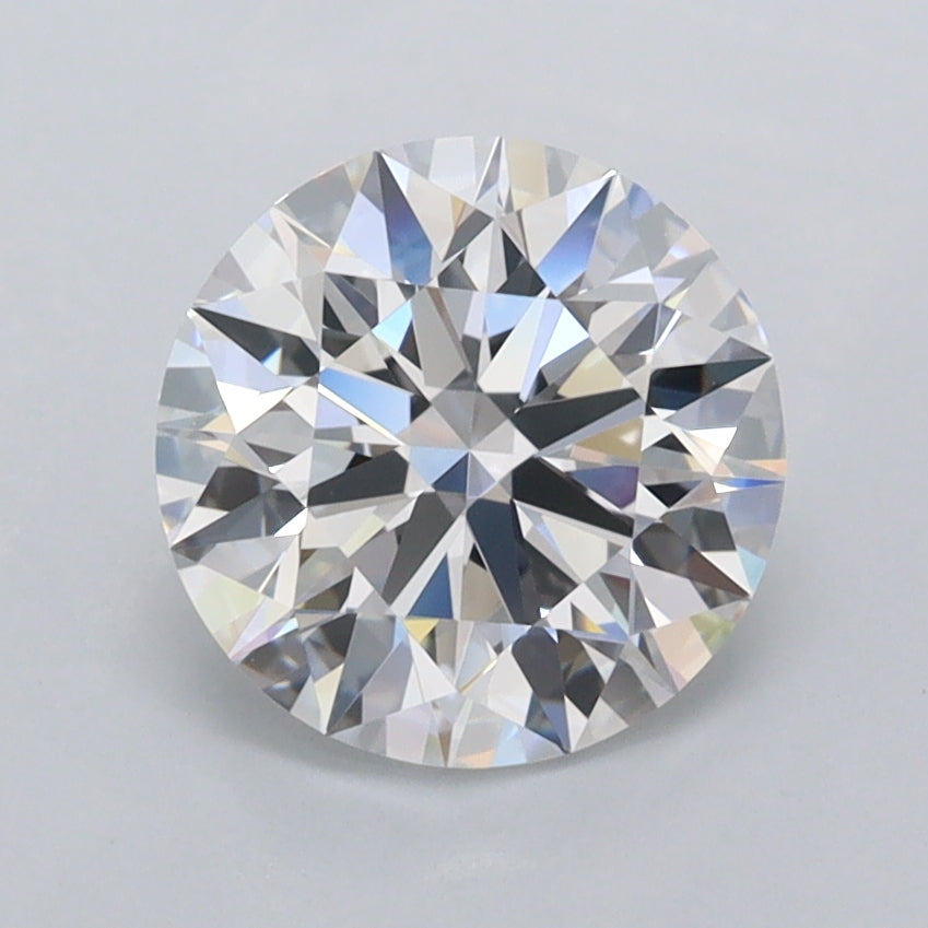 1.81 Carat Round Shaped, Ideal Cut, D Color, FL Clarity, IGI Certified Lab Grown Diamond