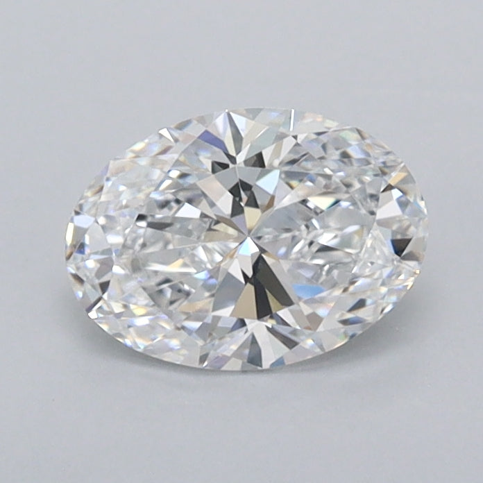 0.71 Carat Oval Shaped, Ideal Cut, D Color, FL Clarity, IGI Certified Lab Grown Diamond