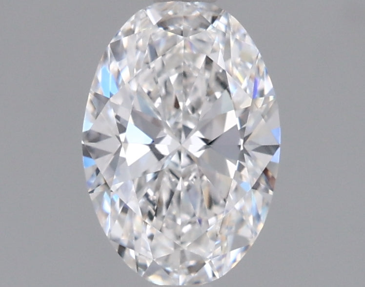 0.95 Carat Oval Shaped, Ideal Cut, D Color, VVS1 Clarity, IGI Certified Lab Grown Diamond