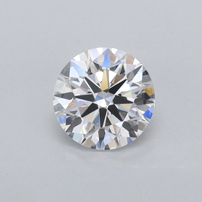 0.41 Carat Round Shaped, Ideal Cut, D Color, FL Clarity, IGI Certified Lab Grown Diamond