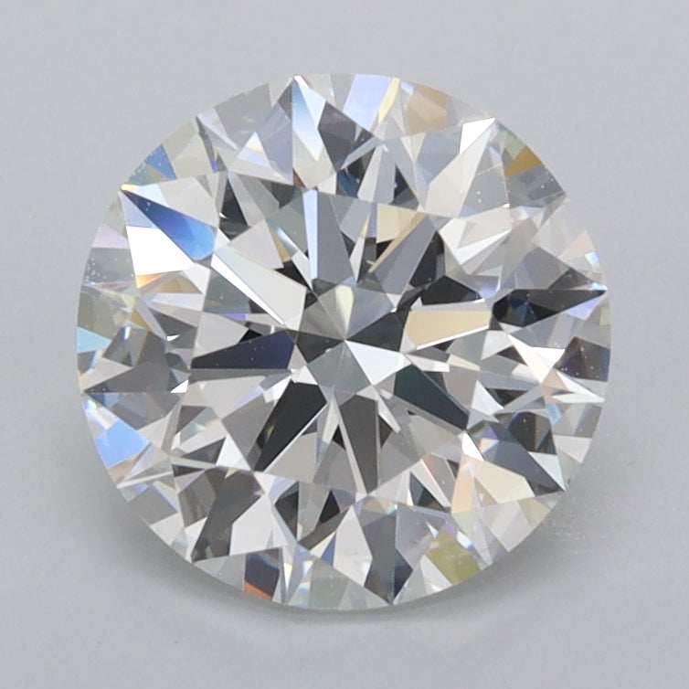 1.92 Carat Round Shaped, Ideal Cut, E Color, FL Clarity, IGI Certified Lab Grown Diamond