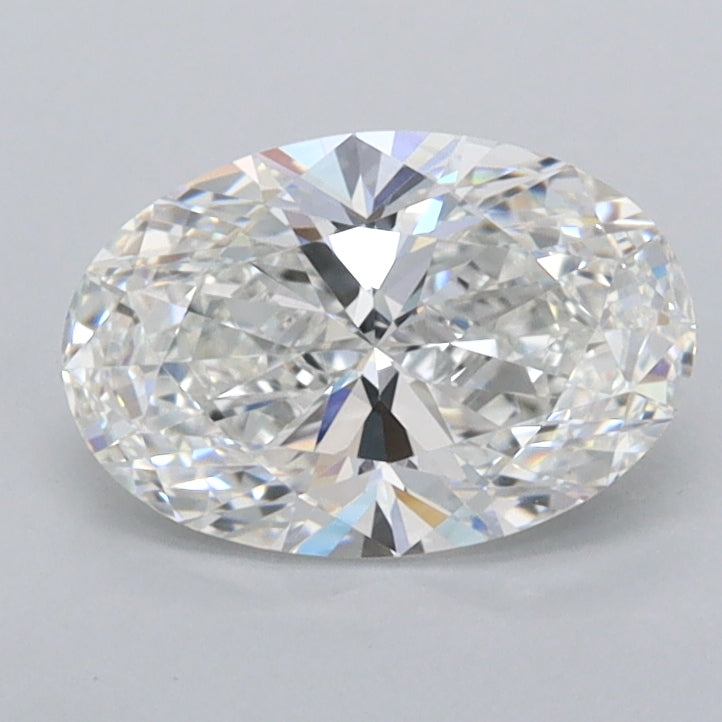 1.14 Carat Oval Shaped, Ideal Cut, E Color, FL Clarity, IGI Certified Lab Grown Diamond