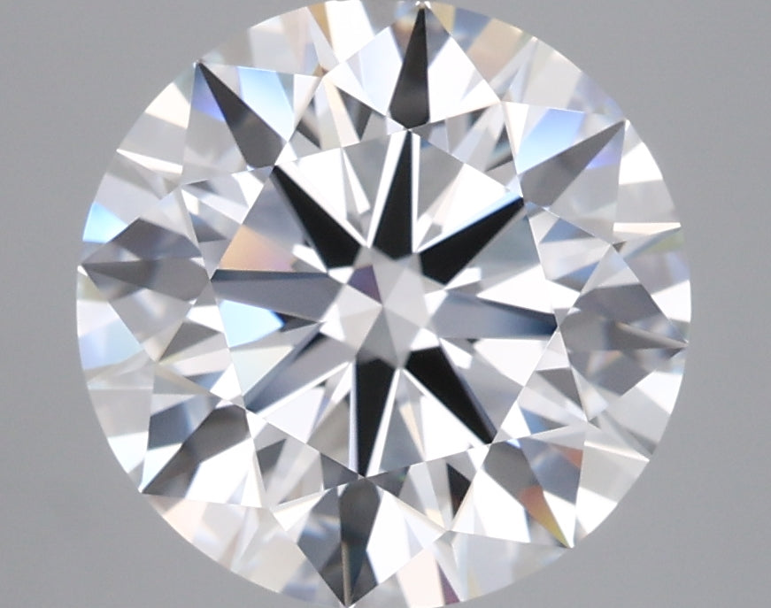 4.11 Carat Round Shaped, Ideal Cut, E Color, VVS1 Clarity, IGI Certified Lab Grown Diamond